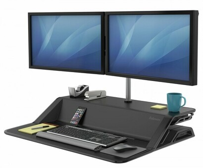 Платформа для работы Fellowes Lotus Sit-Stand Workstation (black) (FS-00079)