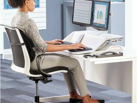 Платформа для работы Fellowes Lotus Sit-Stand Workstation (white) (FS-00099)