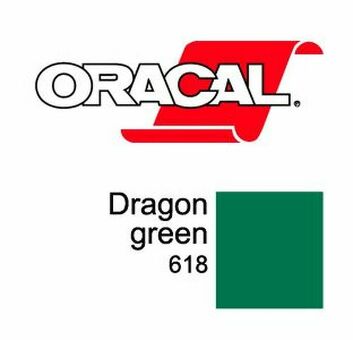 Пленка Oracal 8500 F618 (зеленый), 80мкм, 1000мм x 50м (рулон 4011363294933)