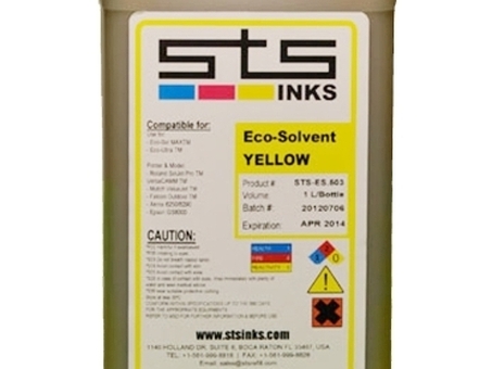 Чернила STS EcoSol Max Yellow, 1 л