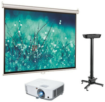 Интерактивный комплект ViewScreen Scroll WSC-1104 + ViewSonic PA503S + FIX PRB-20-02M