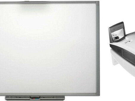 Интерактивный комплект SMART Board SBM777 + BenQ MW855UST+ ( SBM777iv5S)