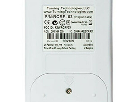 Пульт голосования Turning Technologies ResponseCard RF LCD