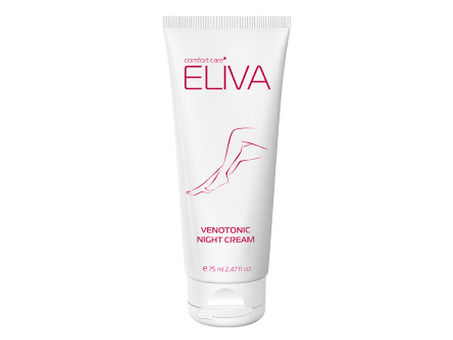 Крем-венотоник для ног ночной ELIVA VENOTONIC NIGHT CREAM, 75 мл