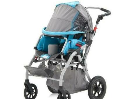 Инвалидная детская кресло-коляска Baby comfort blue H6