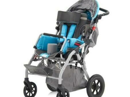 Инвалидная детская кресло-коляска Baby comfort blue H6