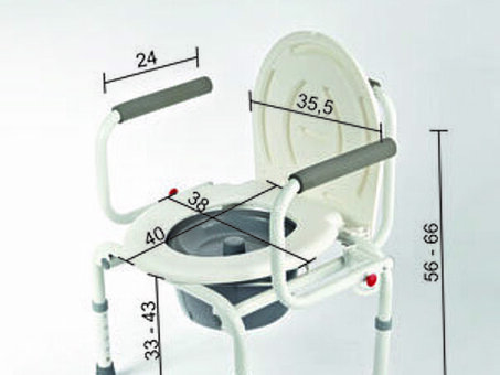 Кресло-туалет WC Delux