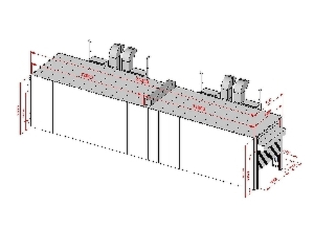 Покрасочная камера KraftWell KRW2455-TRMG