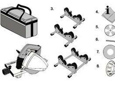 Труборез электрический Exact PipeCut P400