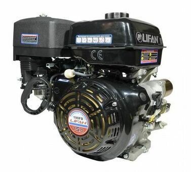 Двигатель LIFAN 190FD D25, 3А 00-00000644