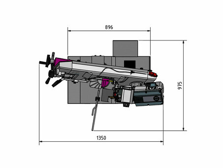 Ленточнопильный станок Optimum OPTIsaw SD281V (380 В) 3290250