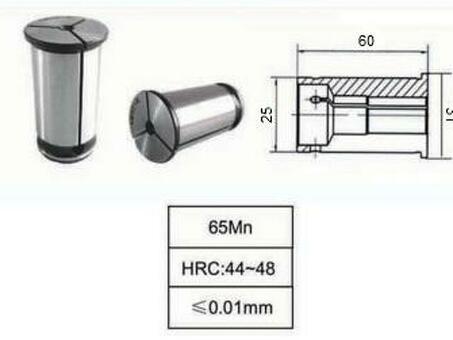 Набор цанг-втулок D25 из 6шт. d 6-20мм