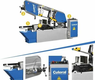 Станок ленточнопильный полуавтоматический CUTERAL PSM 350 U