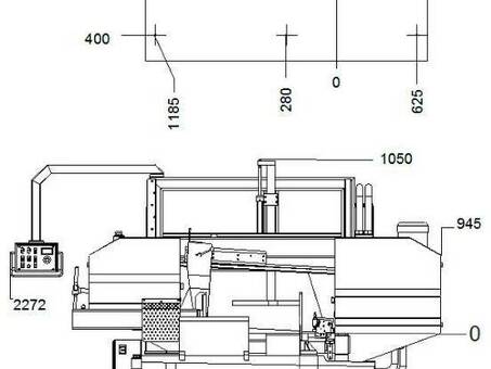 Ленточнопильный станок полуавтоматический Siloma W 340/630HA