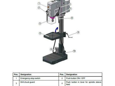 Сверлильный станок OPTIdrill DH 32GS