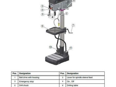 Сверлильный станок OPTIdrill B 28HV