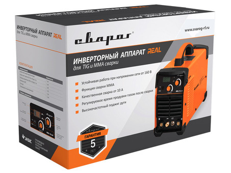 Инвертор аргонодуговой сварки Сварог REAL TIG 200 (W223)