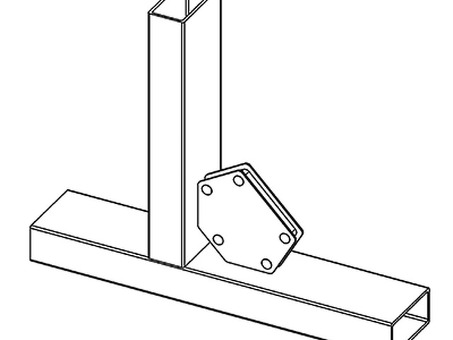 Угольник магнитный для сварки MAG613 Smart&Solid