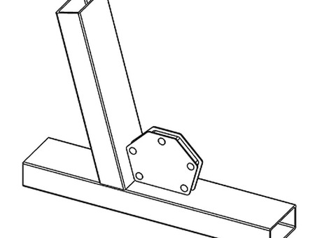 Угольник магнитный для сварки MAG613 Smart&Solid