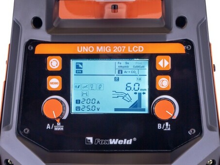 Сварочный полуавтомат FoxWeld UNO MIG 207 LCD