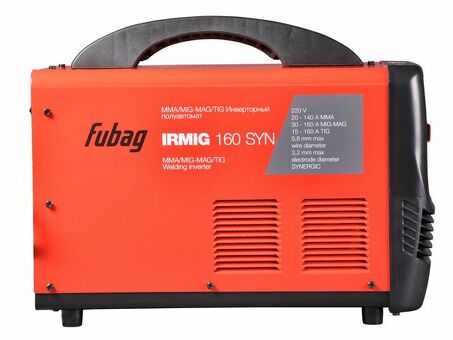 Сварочный полуавтомат инвертор FUBAG IRMIG 160 SYN с горелкой FB 150 38641.1