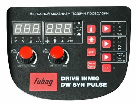 Сварочный полуавтомат инвертор FUBAG INMIG 500T DW SYN PULSE c DRIVE INMIG DW SYN PULSE, блоком охлаждения и тележкой 38432.1