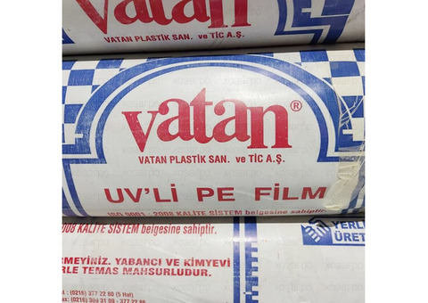 Пленка тепличная Турция Vatan plastik