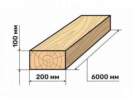 Купить пиломатериалы 100x150 по самой низкой цене за M3