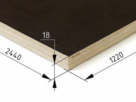 Купить фанерный лист 18 мм 3000х11500 - цена за лист | Купить сейчас