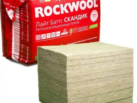 Откройте для себя преимущества 50-миллиметровой теплоизоляции Rockwool Light Batt Scandic для вашего дома