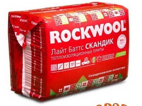 Rockwool Light Scandic 100 мм - высококачественная теплоизоляция для оптимальной энергоэффективности