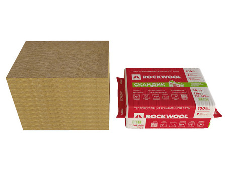 Узнайте об особенностях и преимуществах теплоизоляции ROCKWOOL Scandic 50