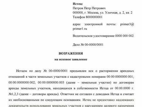 Возражение против судебного приказа: как заполнить форму протеста