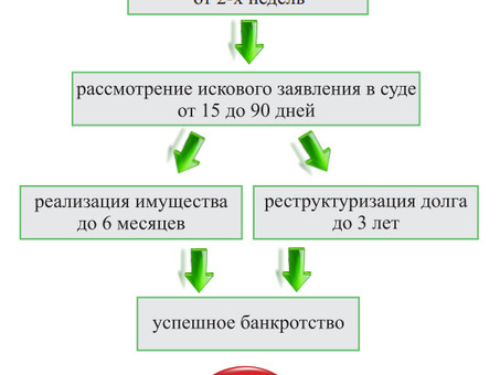 Пошаговая процедура личного банкротства