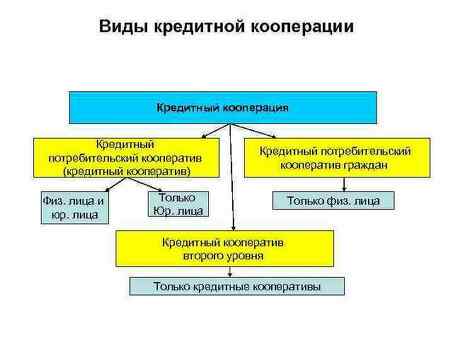 Виды кредитных кооперативов