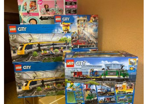 Конструктор LEGO City 60198 грузовой поезд