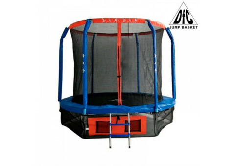 Батут dfc jump basket с сеткой 5ft-jbsk-b