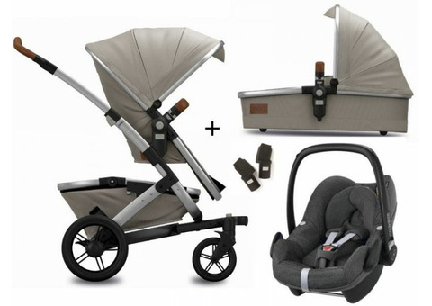 Joolz Geo Mono Earth II 3-in-1 set pram Maxi Cosi Pebble baby car seat