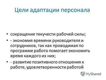 Услуги по адаптивному управлению персоналом