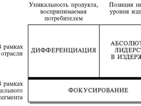 Основные портерианские стратегии: как получить конкурентное преимущество