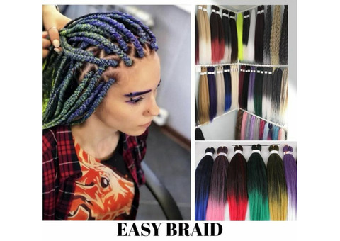 Канекалон Easy Braid афрокосички дреды