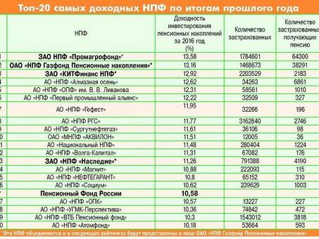 NPF 1000: идеальный продукт для вашего бизнеса