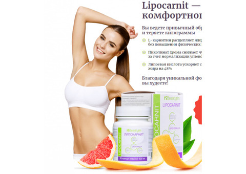 Lipocarnit — комплекс для комфортного похудения