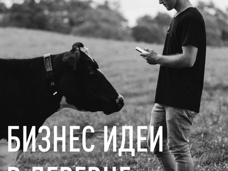 Создание бизнеса с нуля в сельской местности