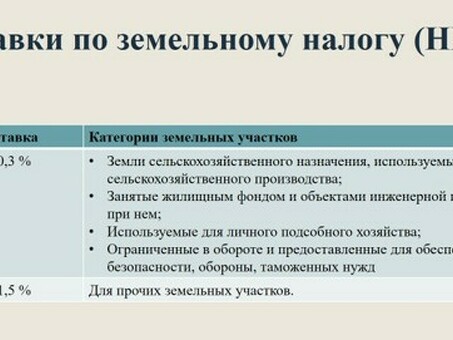 Экспертная поддержка по вопросам налогообложения и оценки земли от компании Land Tax Services