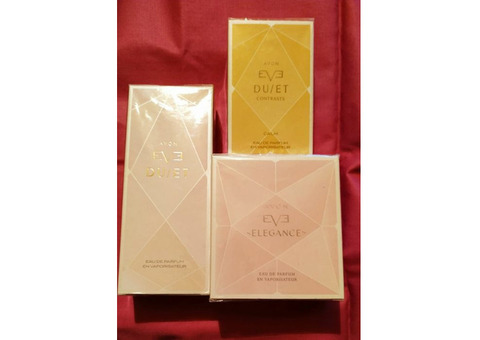 Avon EVE Duet, EVE Elegance, EVE Contrast Calm