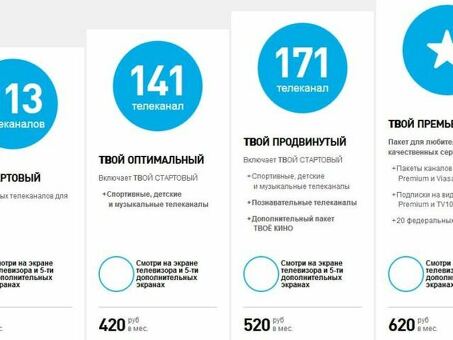 Лучший тарифный план для ваших потребностей - выберите оптимальный вариант