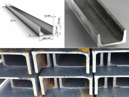 Купить металл и металлопрокат швеллер 20П по выгодной цене | Масса