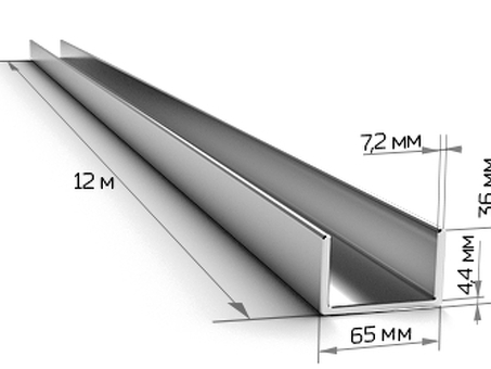 Купить металл и металлопрокат швеллер 6 5 размеры - выгодная цена | Наш магазин