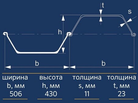 Металл и металлопрокат шпунт л5 ум вес 1 метра - купить по выгодной цене | Название магазина